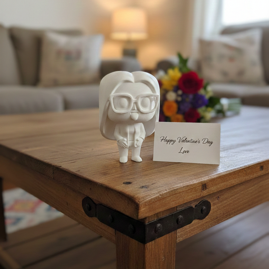 Personalized 3D Printed Figurine - Photo-to-3D