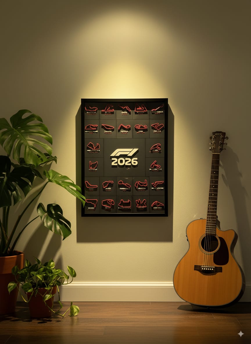 Formula 1 Circuit Wall Art – 2026 Edition
