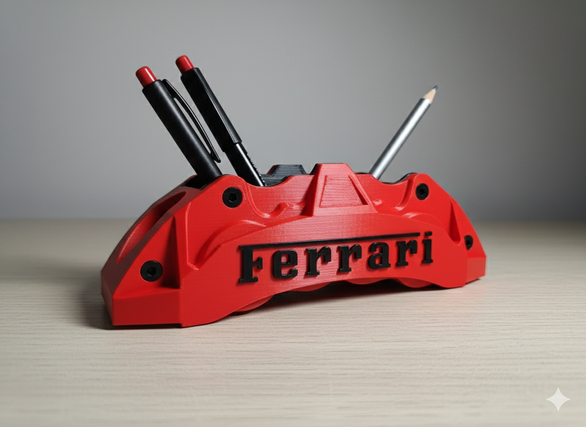 Brake Caliper Desk Organizer